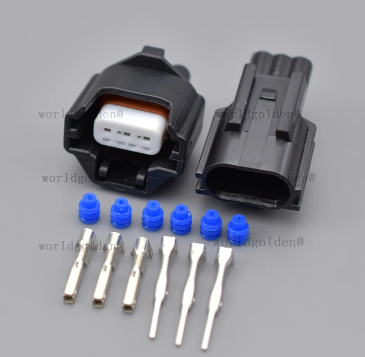 90980-11491 3Pin Wiring Connector for Universal Vehicles, Reliable replacement part for faulty sensor plugs on automobiles
