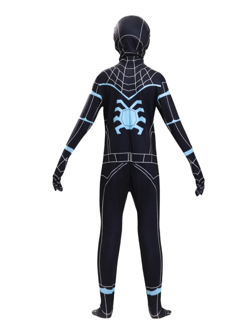 Miles Morales Spider Theme Full Zentai Cosplay Suit Outfit Halloween Party Costume Collectible Holiday Gift For Cos Fans