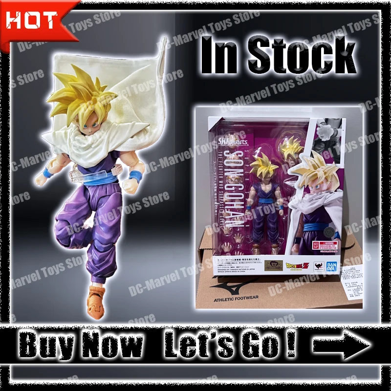 

Original Bandai Dragon Ball Z S.H.Figuarts Shf Super Saiyan Son Gohan Surpasses Goku'S Fighter Anime Action Figure Gifts Toys