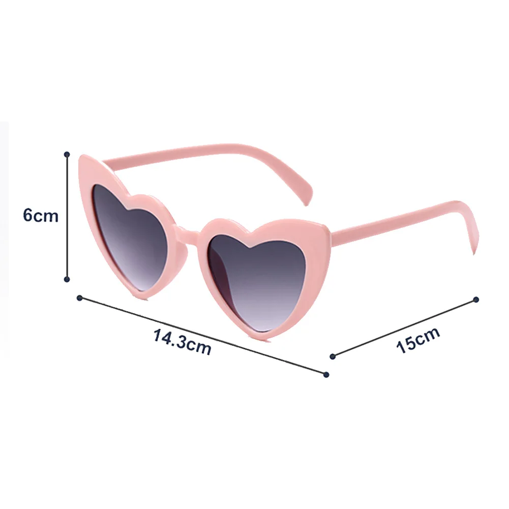 Lunettes de soleil en forme de cœur à effet spécial Love, lunettes de soleil à diffraction de cœur, regarder les veilleuses devenir un effet spécial Love Fashion