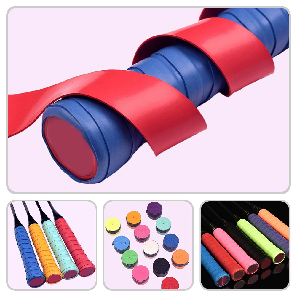 

High Grade Tennis Racket Grip Tape Fine Felt Surface Good Elasticity Practical for Various Handles and Sports Tennis Grip Tape