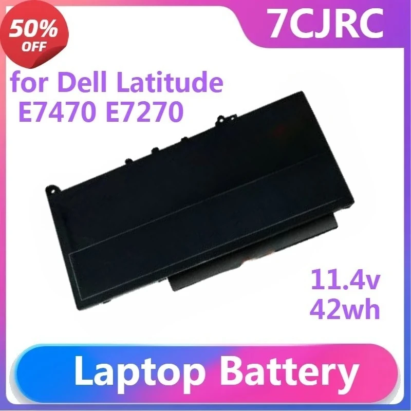 

7CJRC Laptop Battery for Dell Latitude E7470 E7270 12 E7470/E7270 Series KNM09 21X15 F1KTM