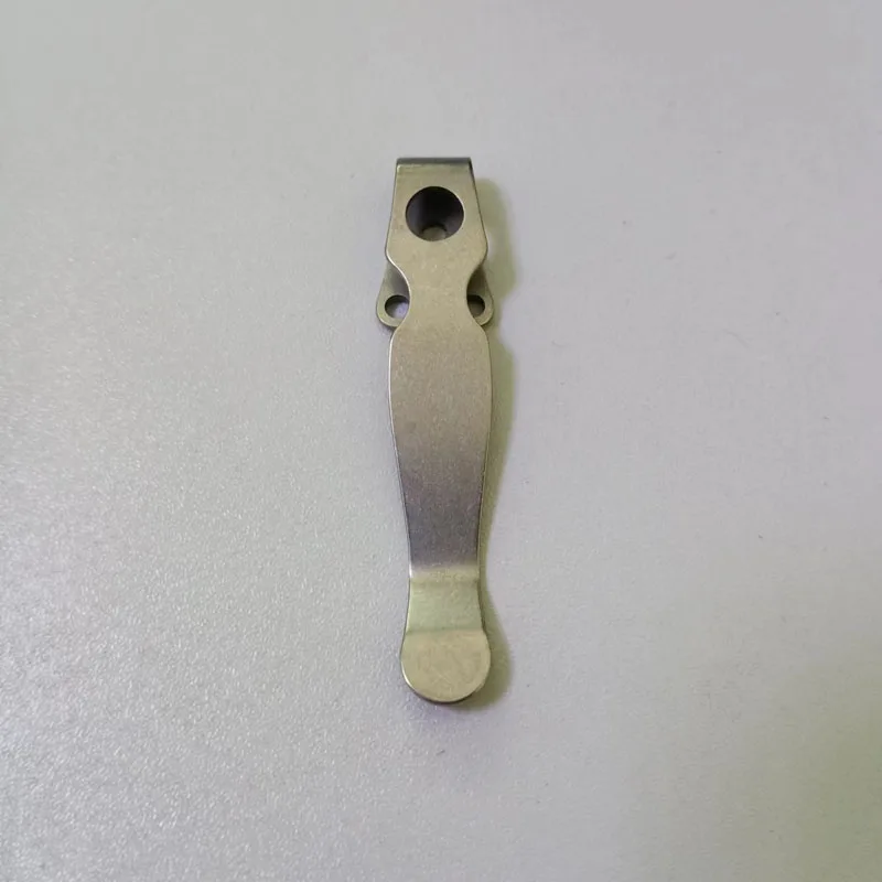 Imagem -05 - Clipe de Titânio de Transporte Profundo para Spyderco C229 Faca Xamã