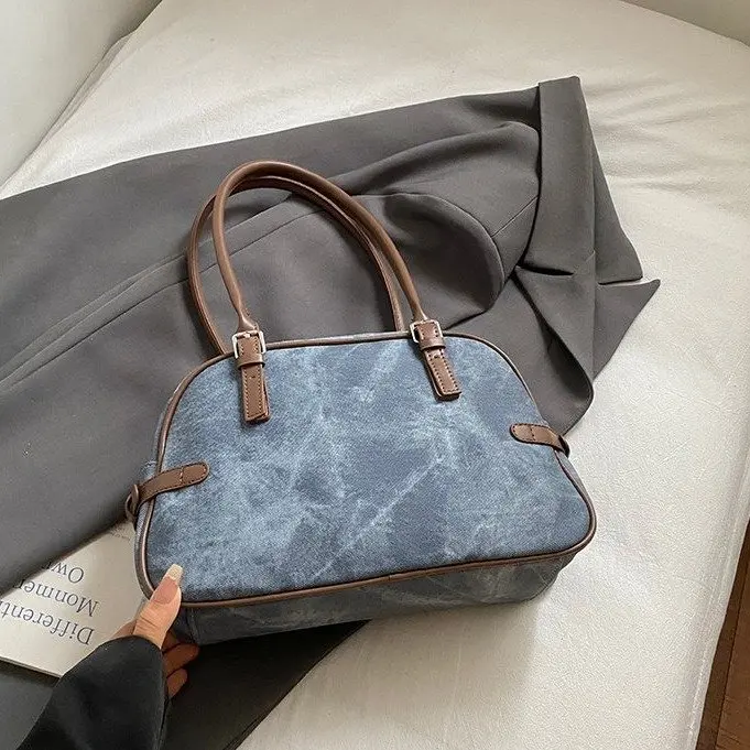 

Зима 2025 779, новая сумка через плечо, пригородная сумка на молнии, большая вместительная сумка-тоут