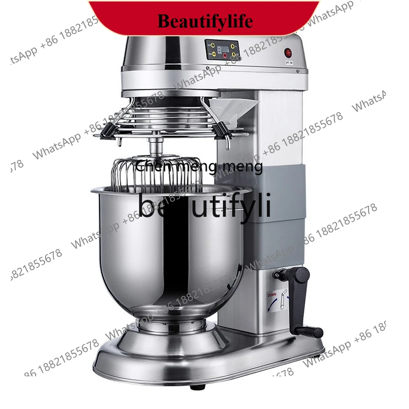 

AB02 Mixer Commercial Dough Mixer Multifunctional Kneading Flour Filling Chef Cream Milk Machine