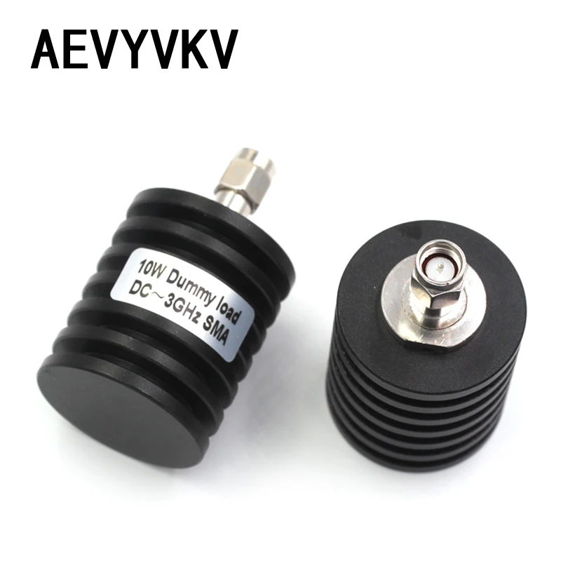 5W 10W SMA Male Plug Connector RF Coaxial Load DC-3GHZ DC-6GHZ 50ohms SMA Type Load RF Adapter