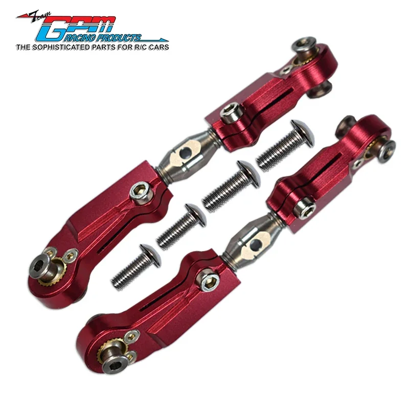 GPM Alloy Aluminum + Stainless Steel Front Steering Tie Rod for ARRMA 1/7 LIMITLESS  1/8 TYPHON 6S BLX Buggy RC CAR PART