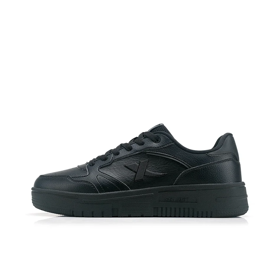 XTEP Skateboard Shoes Men's Black 876319310033-10
