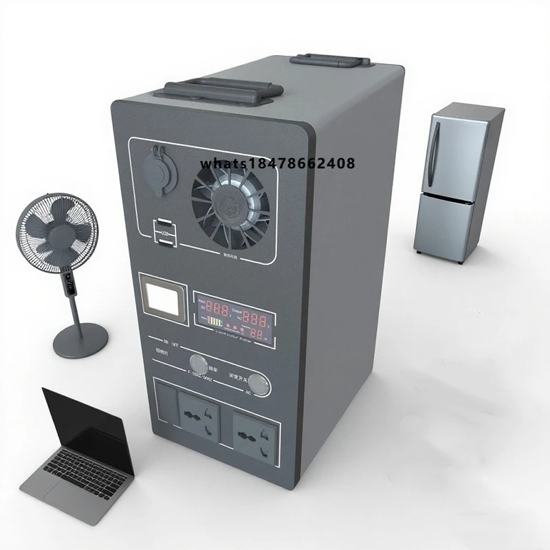

Best Standby Power Solar Generator 3000W 4KWH Portable Power Station with LiFePO4 Hithium Battery