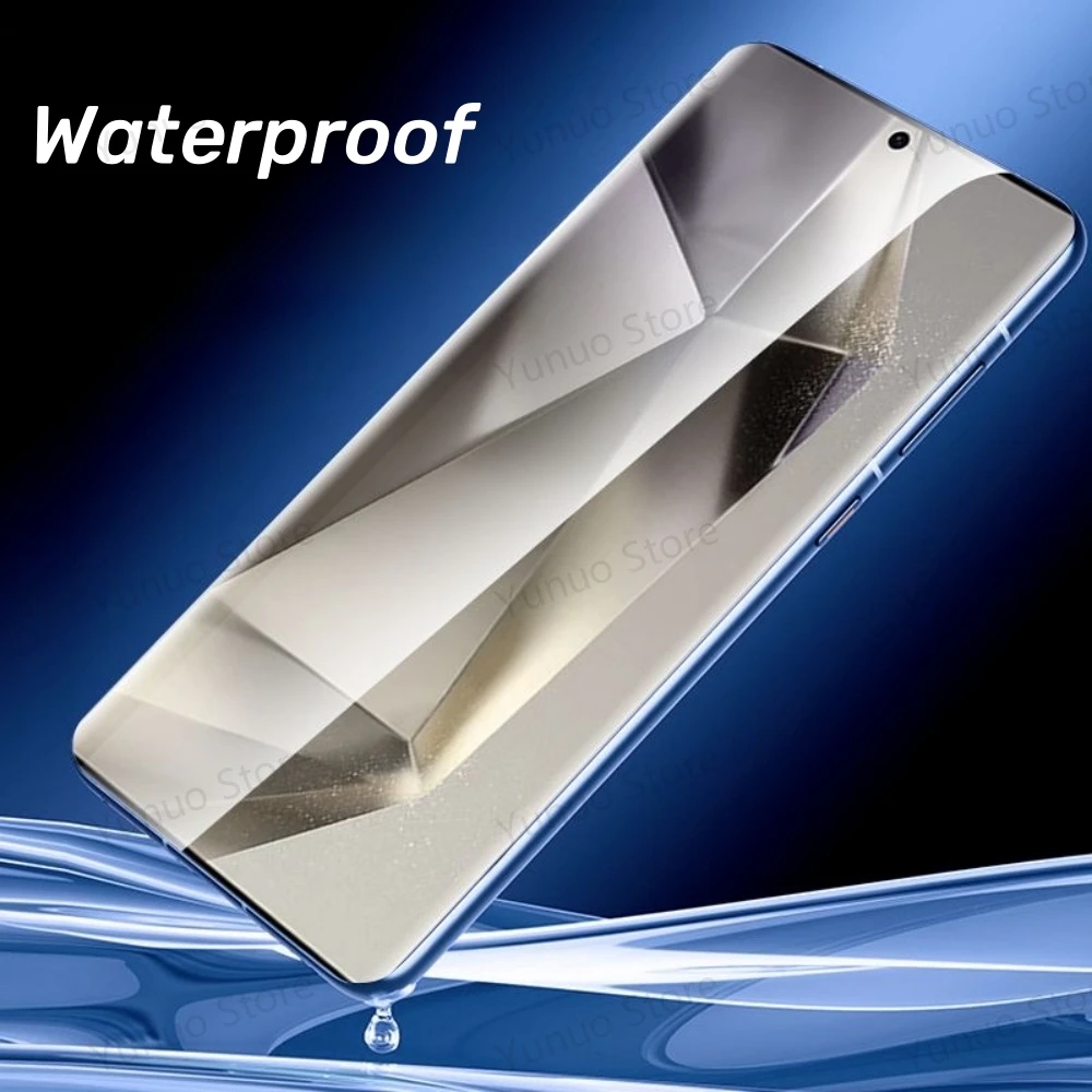 2-5PCS Hydrogel Film For Samsung Galaxy S24 S23 S22 S21 Ultra Plus Note 20 Ultra 10Plus Soft Screen Protector S24Ultra Not Glass