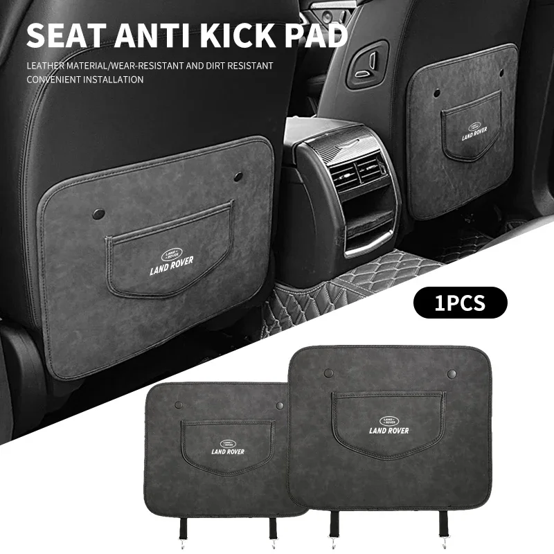 Car Seat Anti-kick Pad Auto Interior Accessories For Land Rover Discovery 3 Evoque Velar Freelander Defender Range Rover Sport