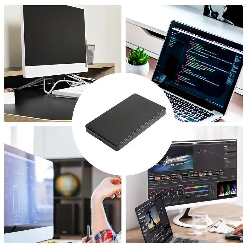 عالية السرعة الخارجية القرص الصلب الضميمة ، هد حالة الضميمة ل 2.5 "سد ، أوسب 3.0 محرك الأقراص