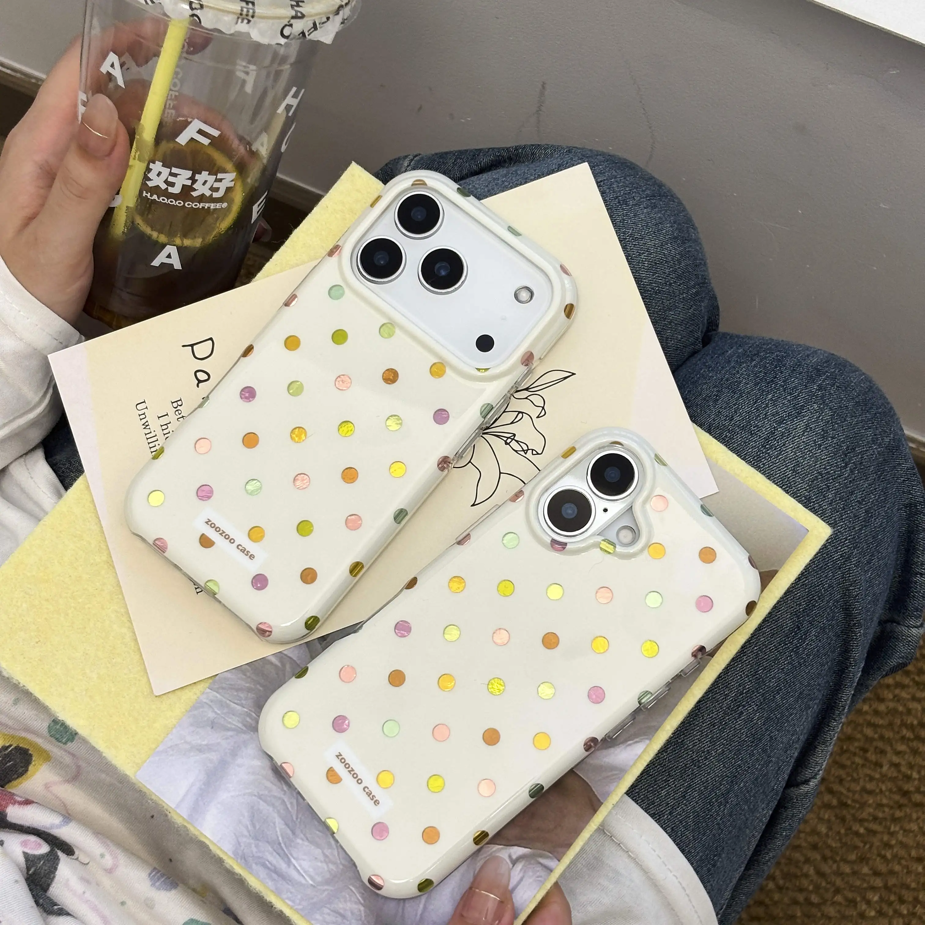 Korean style Colorful Polka Do - Phone Cases Korean review and price
