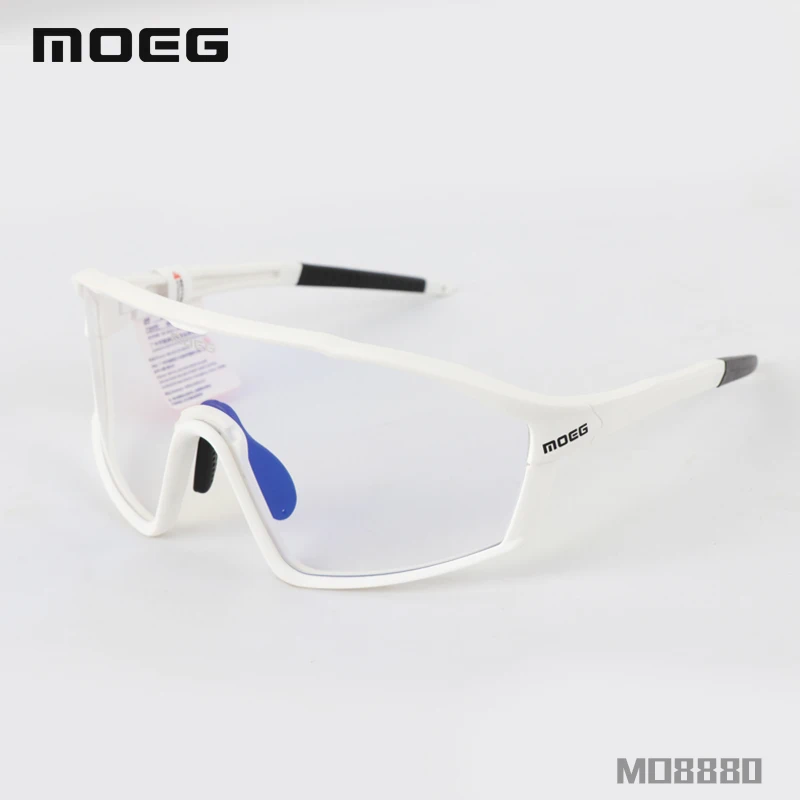 Mcycle MOEG Sports Glasses Color-Changing Cycling Goggles for Men and Women New Style Outdoor-Applicable Cycling Sunglasses