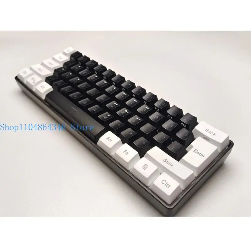 652F RGB Gaming Keyboard Comfortable Operation Feeling Input Dedicated Media Keys Keypad Water Resistant Gaming Keyboard