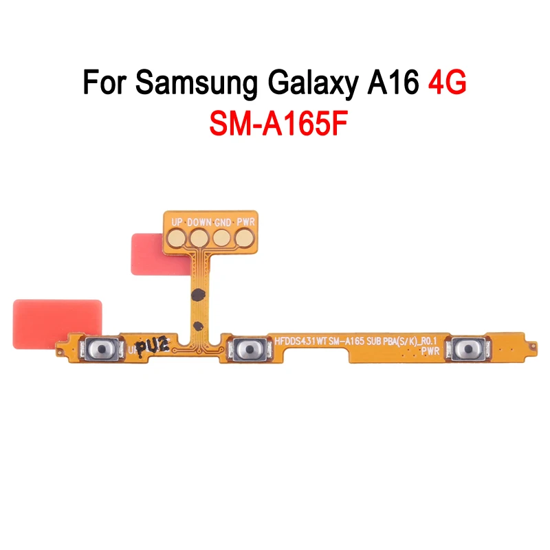 Power & Volume Button Flex Cable For Samsung Galaxy A16 4G Edition SM-A165F / 5G Edition SM-A166B