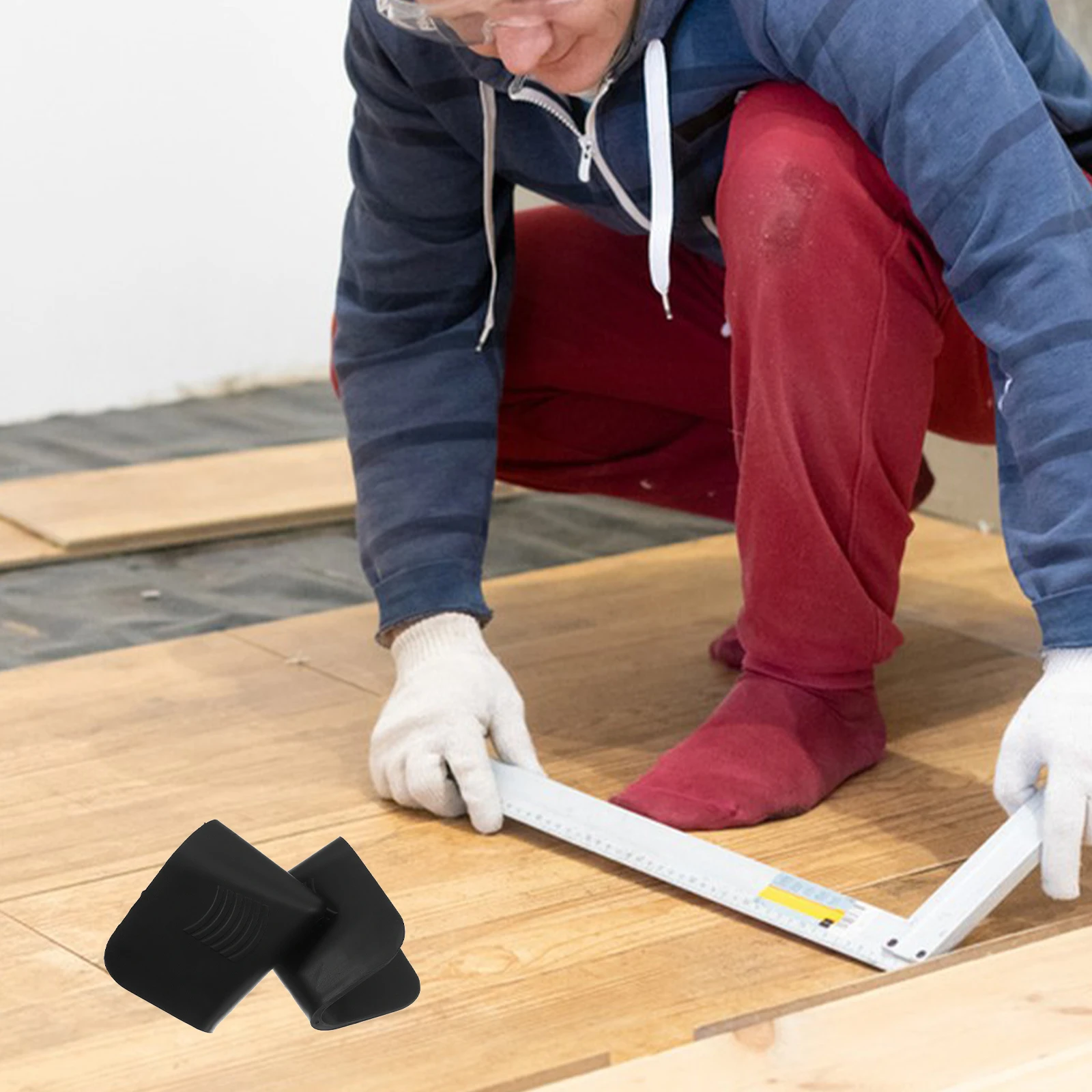 

2Pcs Caulking Tool Kit for Home Improvement - Versatile Grouting Applicator for Uniform Tile Crack Repair and Office Decor