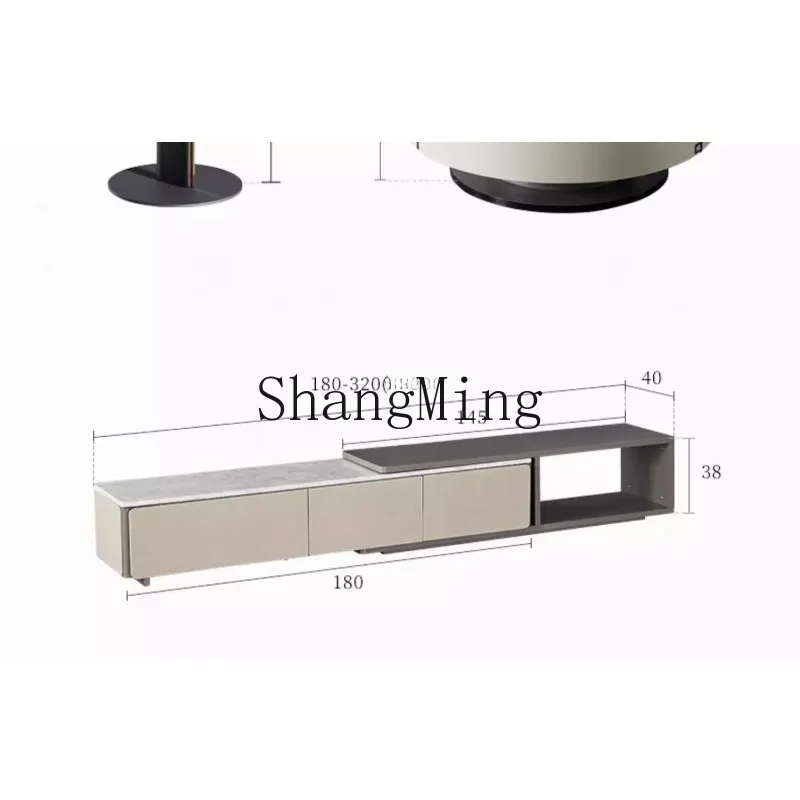 

ZHB home marble combination coffee table tea table living room tea table furniture