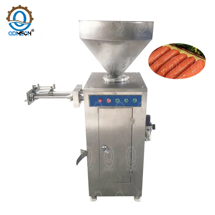 Full Automatic Quantitative Fish Sausage Stuffed Stuffer Filling Clipping Machinery High Quality Enema Machine