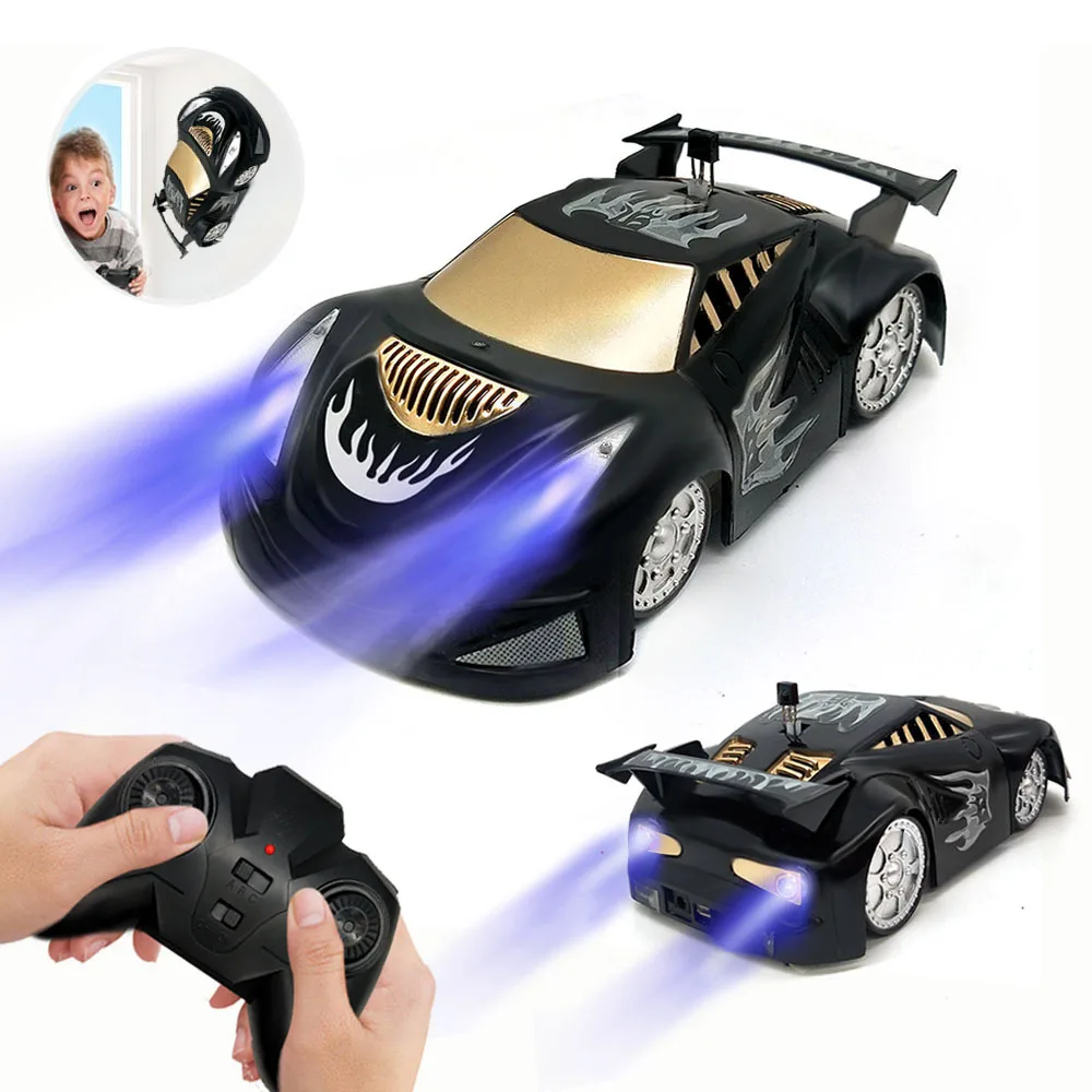 New Style 2WD RC Car Off Road Wall Climbing Mini Stunt Racing Electric High Speed Light Radio Truck Remote Control Cars Toy Kids