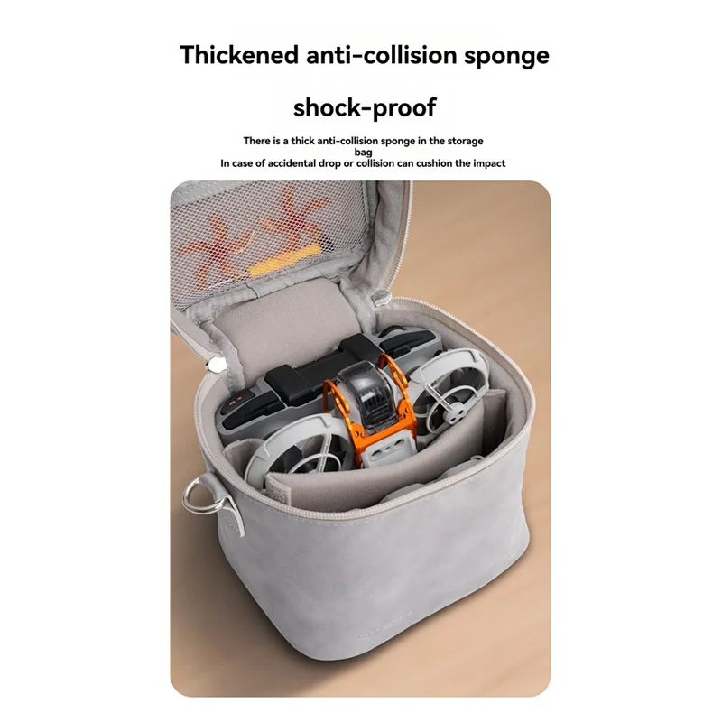 B68C Portable Bucket Storage Bag Shoulder Box For DJI NEO Drone For DJI RC Remote & Battery Propeller Accessories