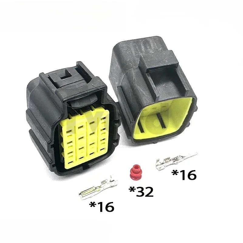1/2/3/4/6/8/10/12/16 دبوس السيارات 1.8 مللي متر موصل مقاوم للمياه المكونات الكهربائية شاحنة تسخير المقبس 174879-2 174877-2