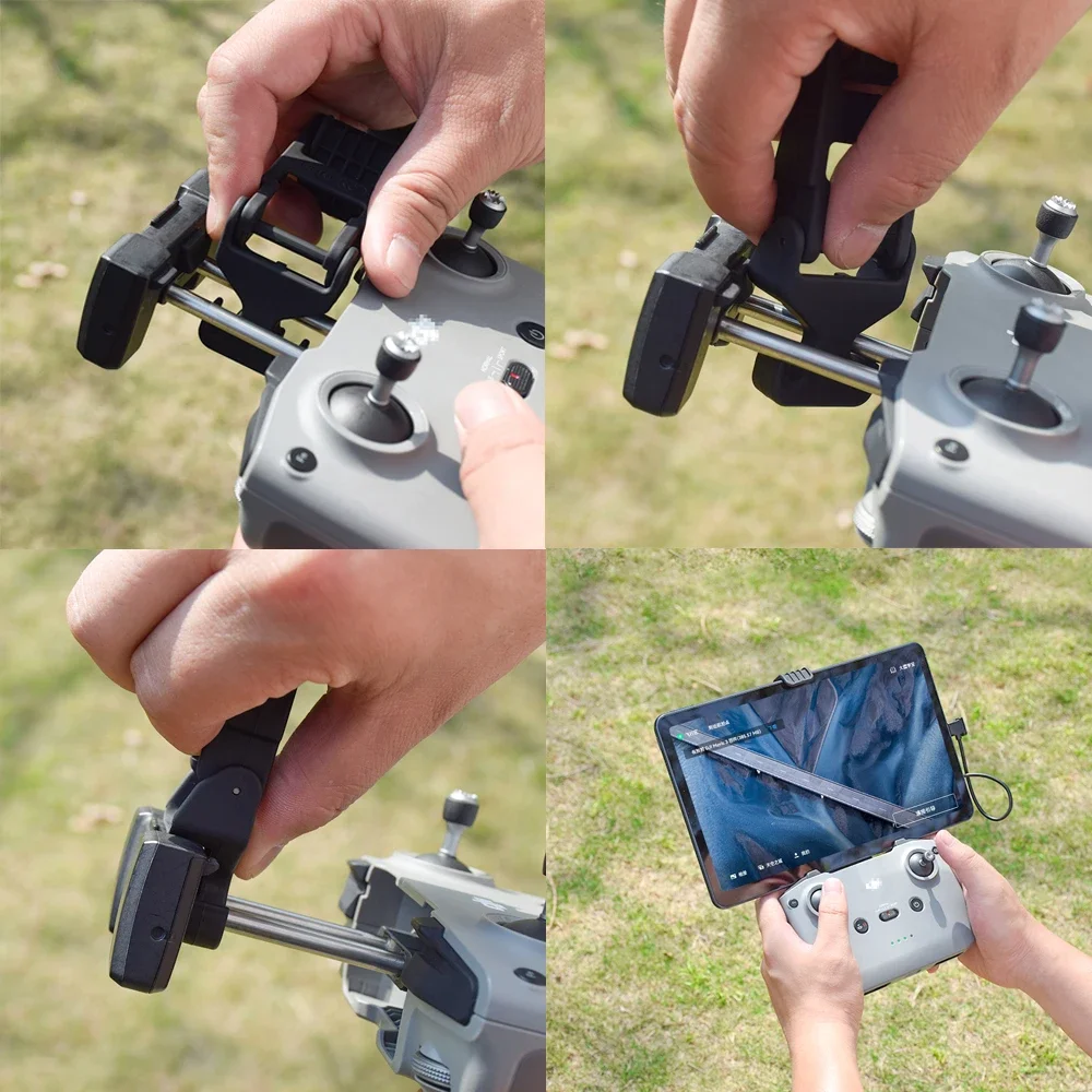 DJI Air 2S, Mavic 3, Air 2, Mini 2, Mini 2 용 태블릿 스탠드, 4K RC-N1 리모컨 조절 가능 휴대폰 익스텐션 스탠드 액세서리