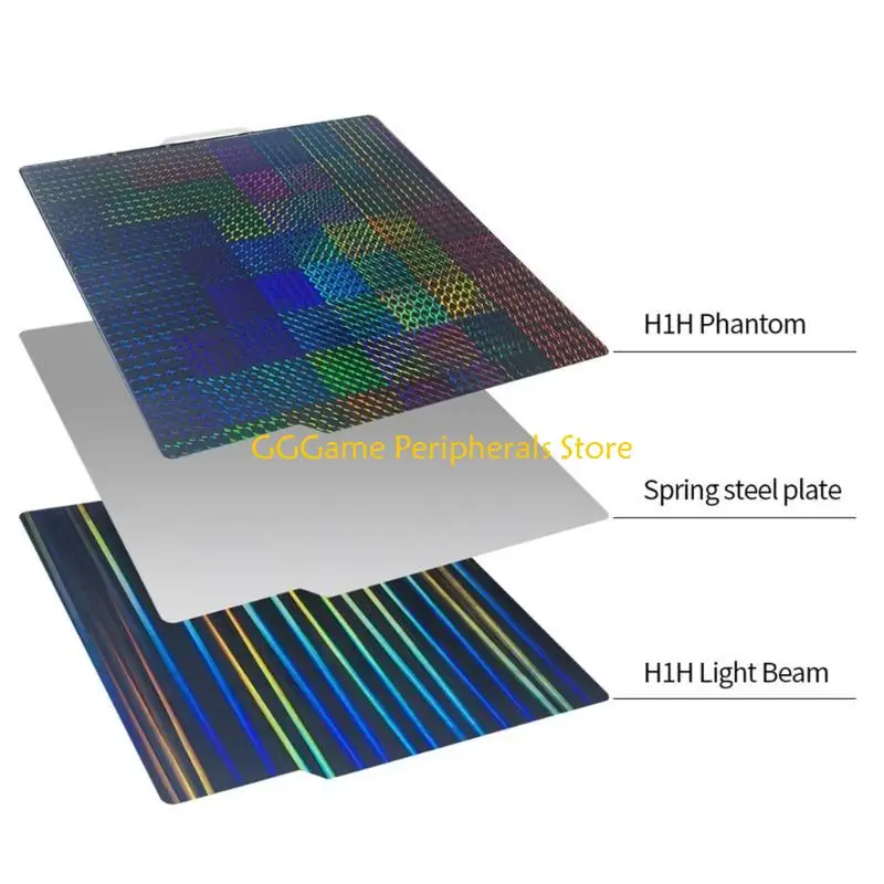 

U55B Double Side Printing Platform Steel Sheet Bed for i3 mk3s/mk4/mk2.5s