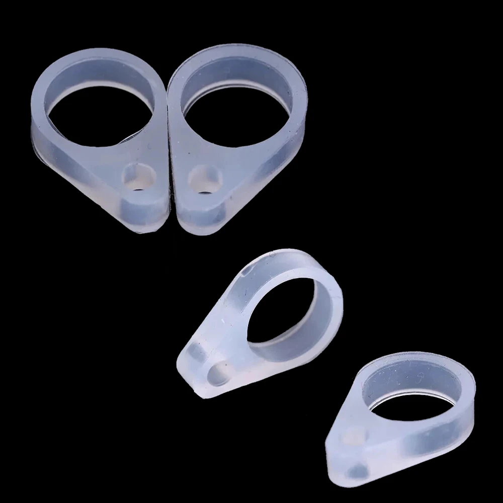 10/20Pcs 6/9/11mm Silicone Loops For BTE Hearing Aid Clips Replacement Accessories Hearing Aid Anti-lost Lanyard Silicone Rings