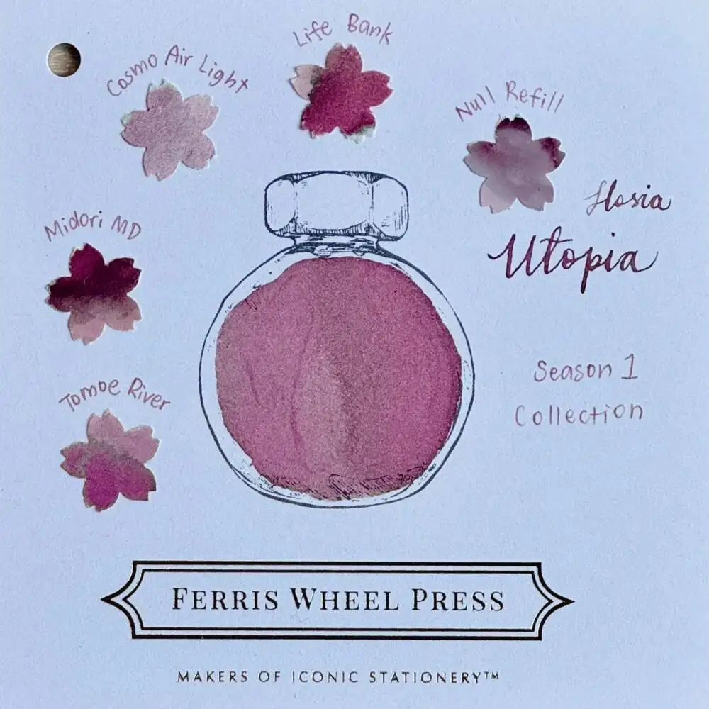 

Чернила для ручек Hosia Ink Studio, Utopia, Gradient Chromatography Sheen, 30 мл