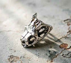 Gothic Snake Head Skull Stud Skeleton Pallas Cranium Viper Earring Python Ear Punk Jewelry
