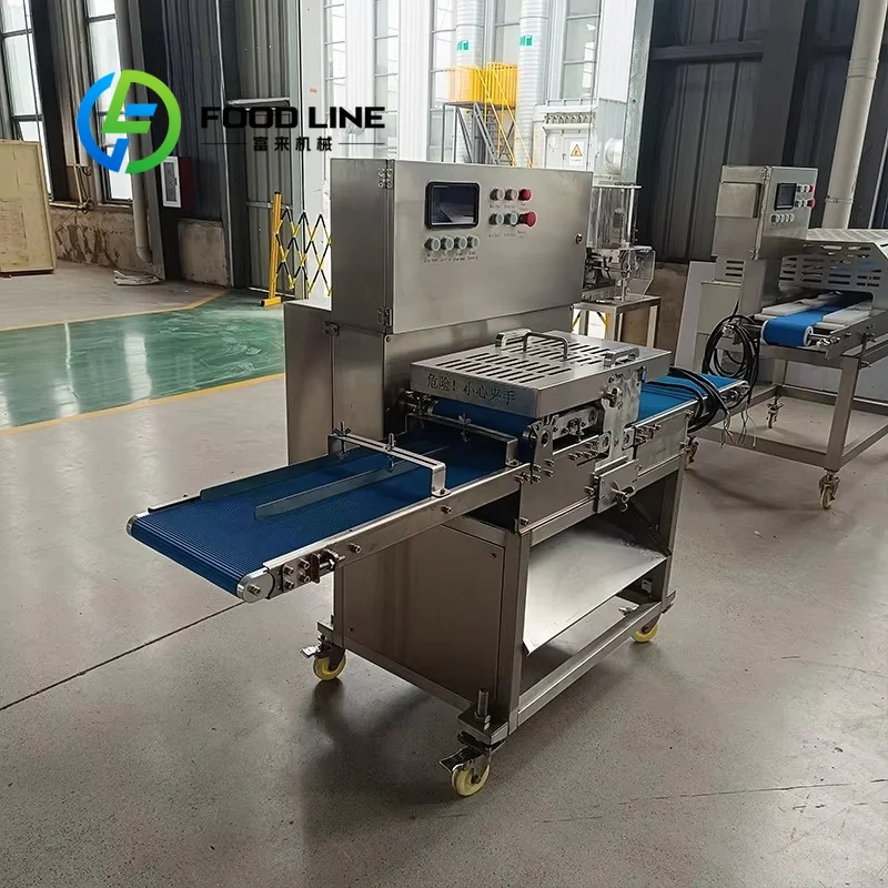 Commercial Meat Slicer Dicer Machine, Wide Application Range Process Pork, Beef, Chicken Meat Slicer Dicer For Central Kitchen
