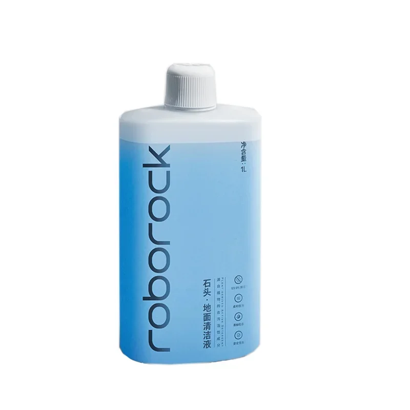 Original Floor Cleaning Solution Roborock S7 Maxv Ultra S7 Pro Vacuum Cleaner Spare Parts 1L Robot Mops Antibacterial