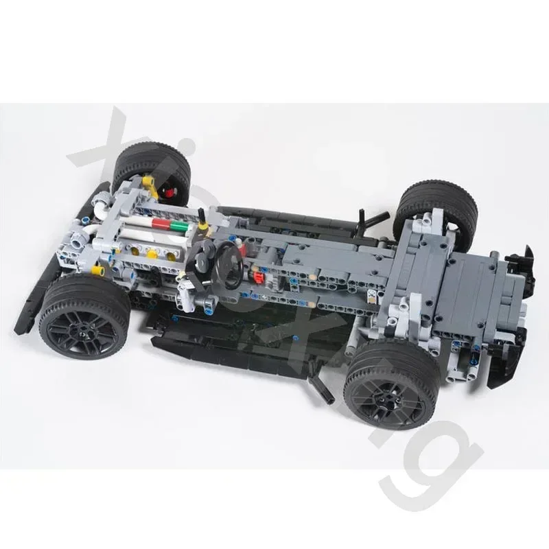 MOC-95432 New Cool Supercar 1:10 Building Block Model 2147 Parts Adult Kids Building Blocks Stitching Christmas Toy Present