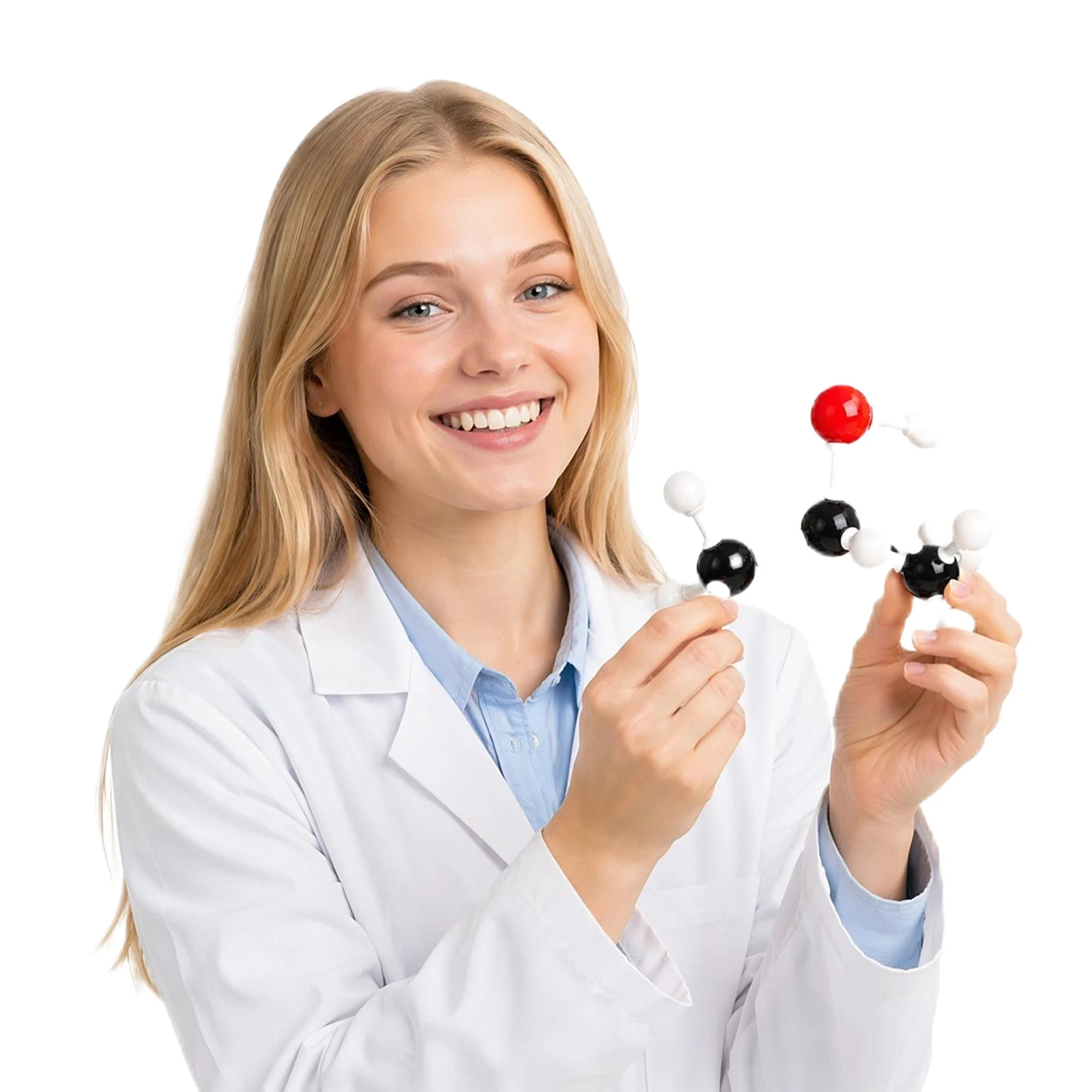 Chemistry Molecular Model Kit Visualize Structure & Effortless Assembly Educational Meaning & Portable for Chemistry Teaching
