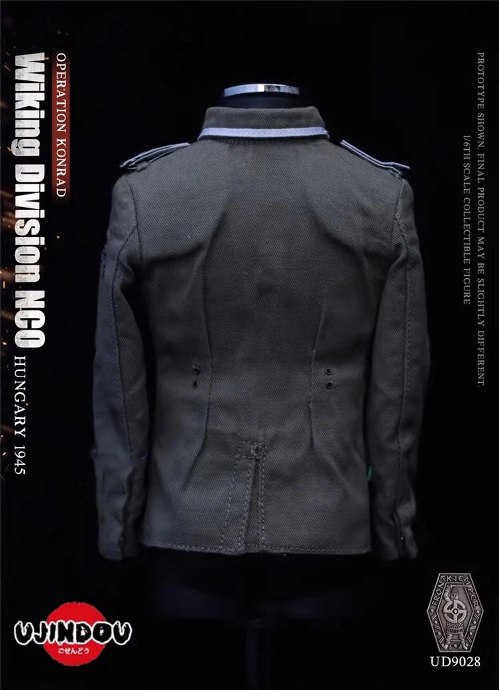 

1/6 UJINDOU UD9028 Series Soldier Battle Dress Uniform Military Toys Model Bag Accessories For 12" Action