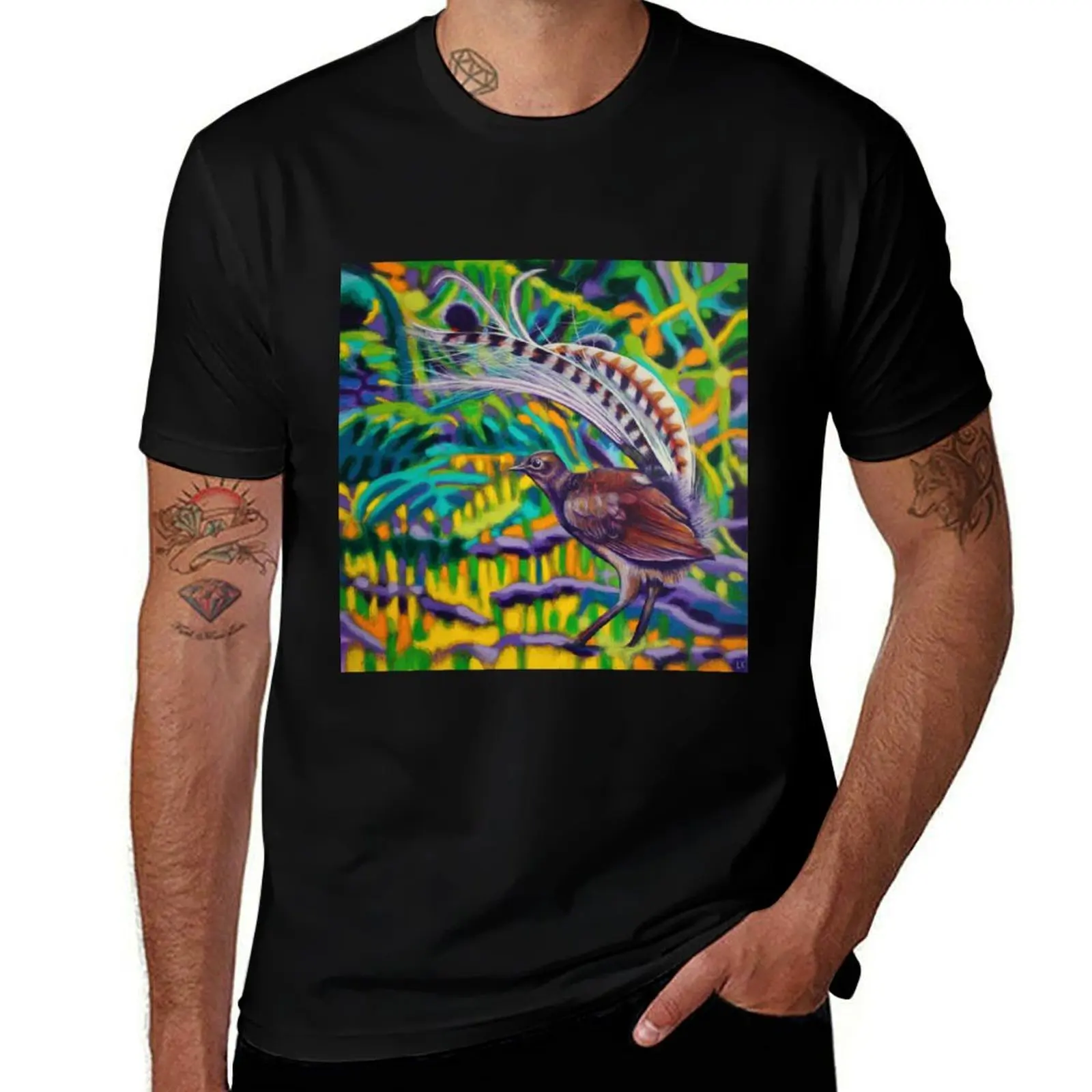 

Lyrebird T-Shirt croswit shirt man essential t shirt street wear clothes for men