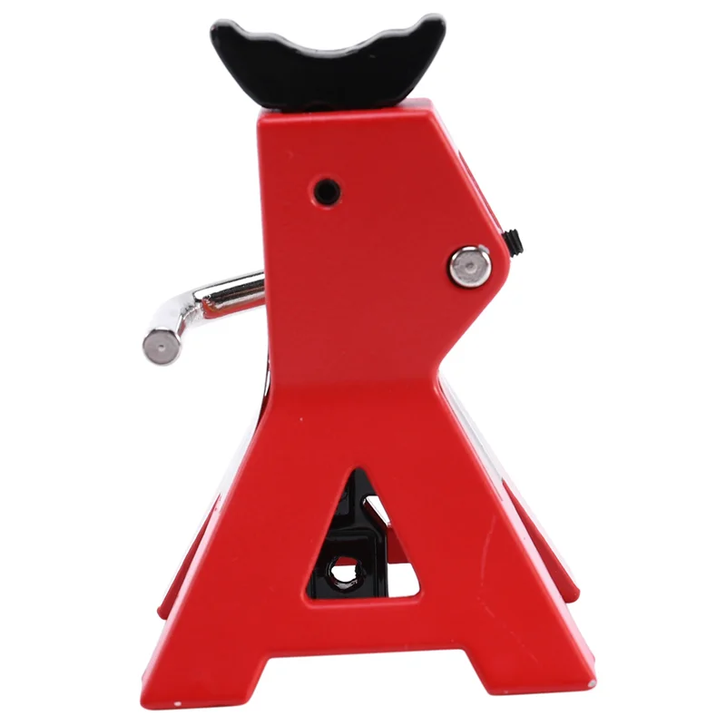 AS95-6 Stuks 1/10 RC Auto Metalen Jack Stands Repareren Tool RC Crawler Klimmen Auto Reparatie Tools Diecasts Voertuigen Model Onderdelen, 3T