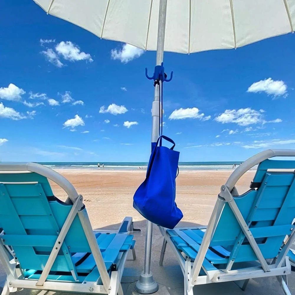 مظلة الشاطئ هوك معلقة رحلة التخييم أربعة ركن مظلة الشاطئ هوك المشبك للمناشف أكياس القبعات خيمة اكسسوارات خيمة هوك