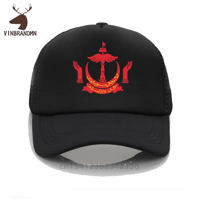 Nation of Brunei Men Baseball Caps New Fashion Nation Team 100% Cotton Bucket Hat Country Sports Flag BRN Bruneian Fishing Hats