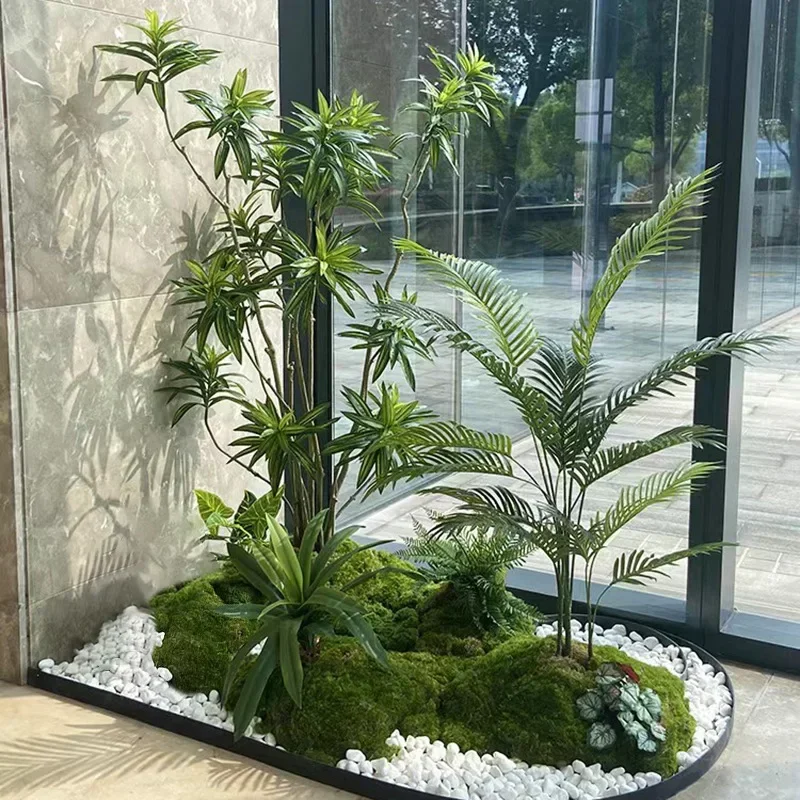 Indoor and outdoor staircase decoration Internet celebrity