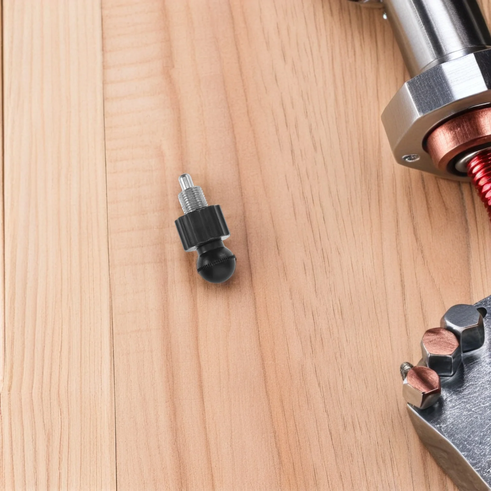 2 قطعة اللياقة البدنية سحب دبوس المقبض الربيع الإصدار رافعة ل مفرغة مدرب بيضاوي الشكل استبدال أجزاء الألومنيوم الصلب الأسود