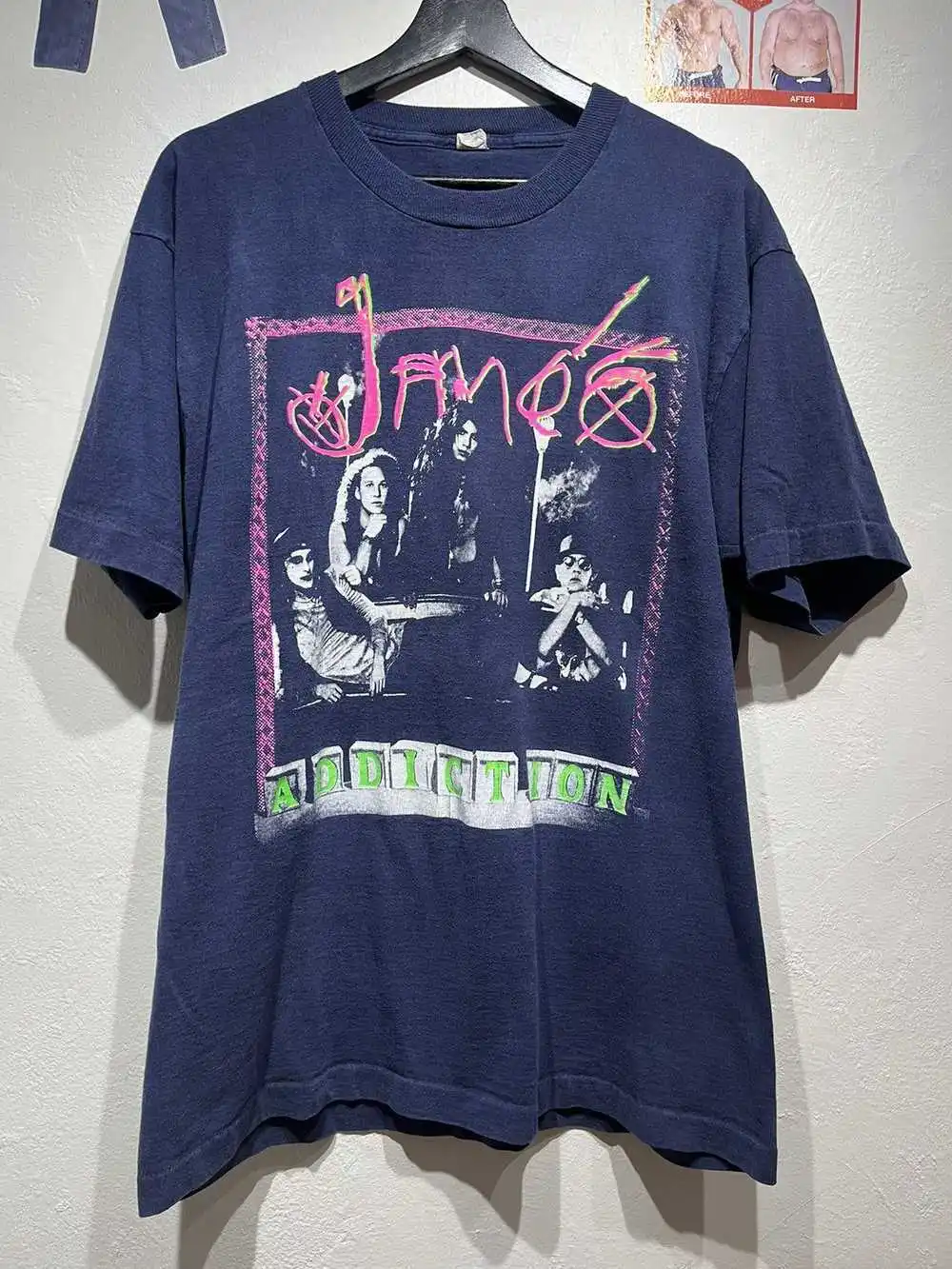 Janes Addiction Special Guests Happy Monday 1991 Band T shirt KH4927