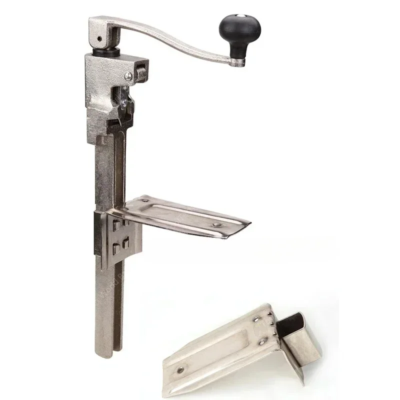 

Food Grade Commercial Manual Can Opener 15.7 inches with Angled Bar Medium Duty Table Mount Bar Length For Restaurant Hotel Bar