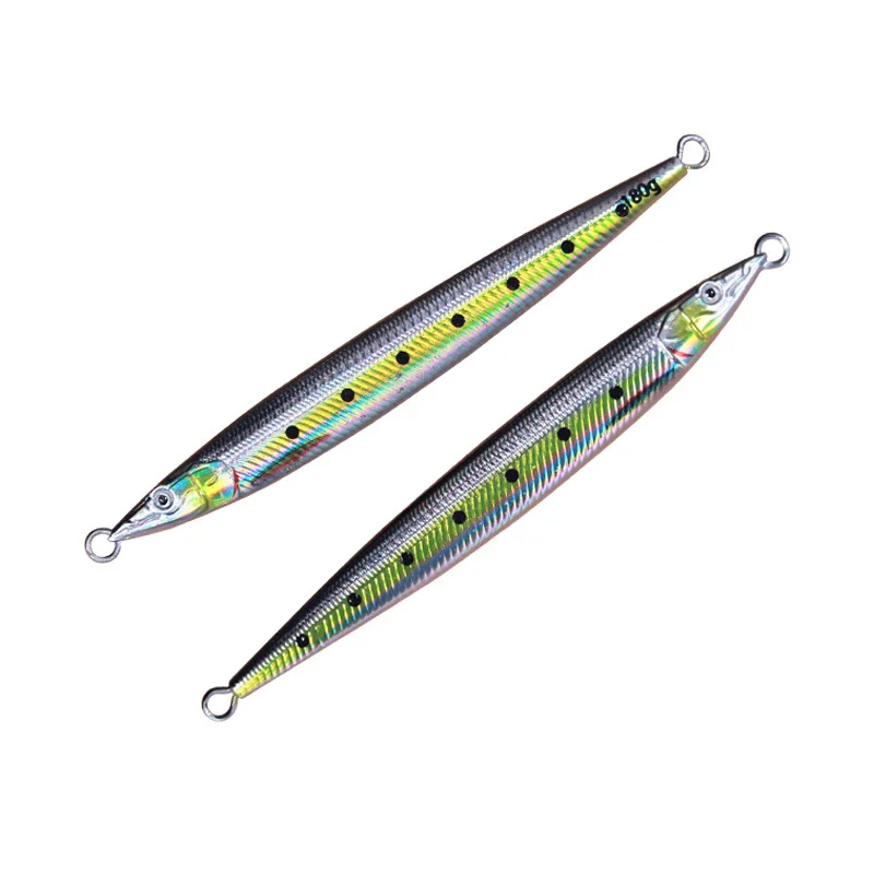 Japan 3D 80g 100g 120g 150g 180g 3D print knife jig jigging lure assist hook slow jig sea bass mackerel tuna boat fishing game