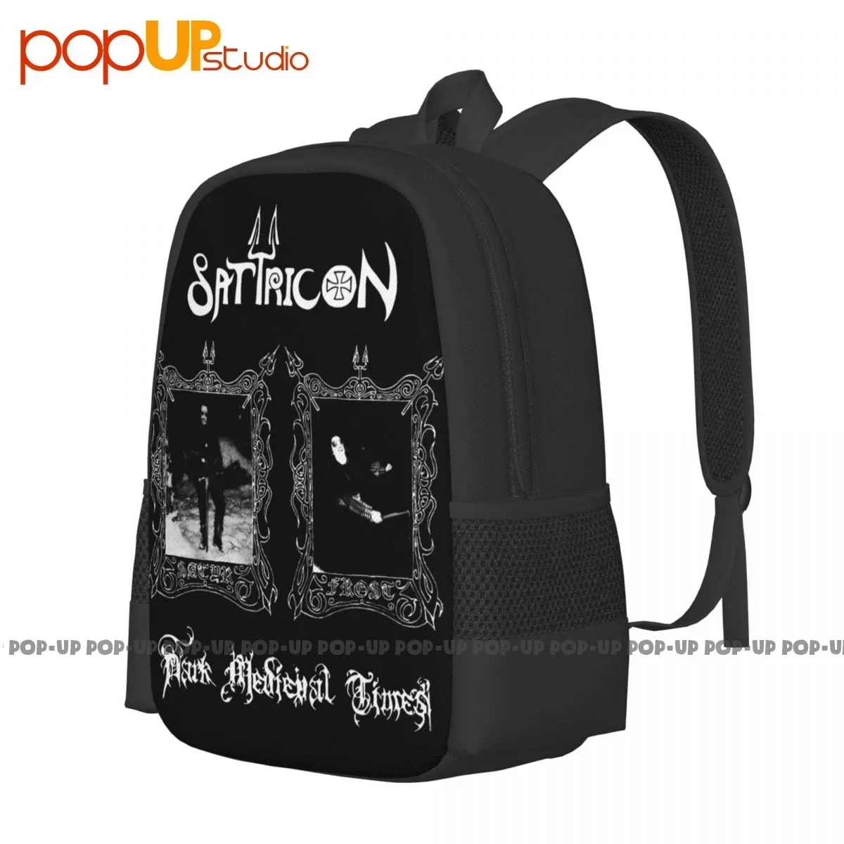 Satyricon Dark Medieval Times Ulver Darkthrone P-352 Backpack Large Capacity Fashion Sports Bag