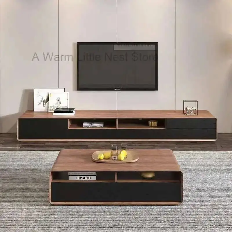 

Stands Luxury Minimalist Entertainment Display Modern Tv Speaker Tv Stands Designer Aesthetic Storage Wood Muebles Furniture