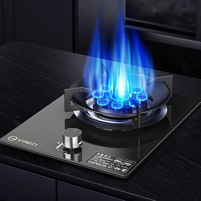 Household Gas Single-burner Gas Stove, Energy-saving Fire Stove, Gas Embedded Natural Stove, Desktop Liquefied Stove