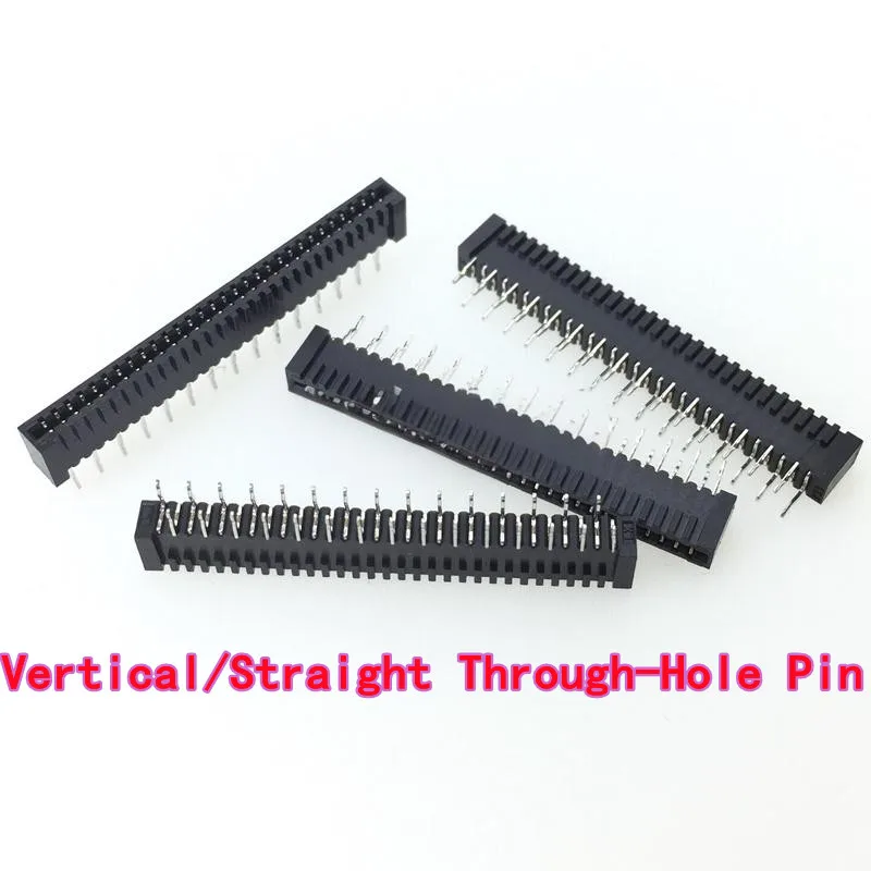 10 Uds 1,0mm contacto de doble cara Horizontal/Vertical Pin doblado/SMD conector escalonado FPC conector de enchufe de Cable plano Flexible