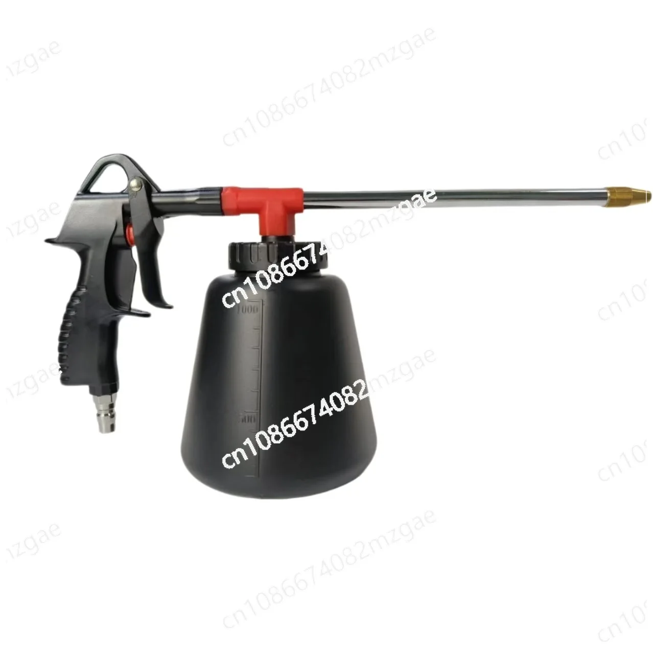 Oil passage cleaning gun Water-gas dual-purpose high pressure pneumatic engine Engine oil-water-gas dual-purpose cleaning gun